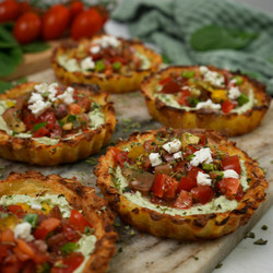 Easy Mini Crushed Potato Tarts (gluten Free)