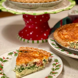 Best Spinach And Bacon Quiche