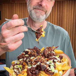 Daging Smoor Loaded Fries