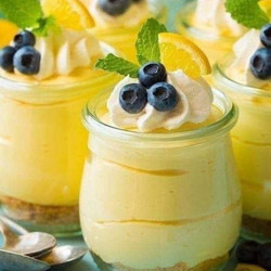 Lemon Cheesecake Mousse