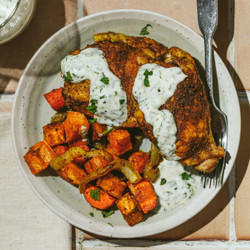 Sheet Pan Moroccan Chicken