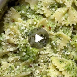 Smashed Broccoli Farfalle