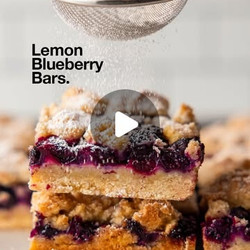 Lemon Blueberry Bars