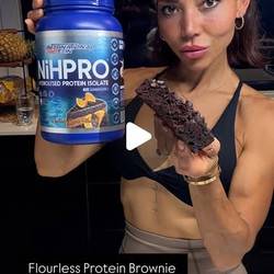 Flourless Protein Brownie