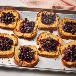 Our Sheet-pan Lemon-blueberry French Toast Is The Easiest Way To Serve A Crowd