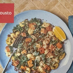 Creamy Butternut Squash &amp; Miso Gnocchi