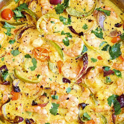 One-pot Kerala Prawn Curry