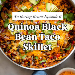 Quinoa &amp; Black Bean Taco Skillet