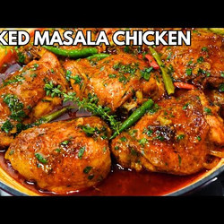 Baked Chicken With Tandoori Masala