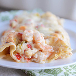 Shrimp Enchiladas
