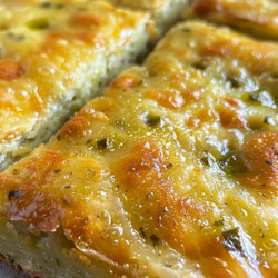 Green Chile Cheese Squares
