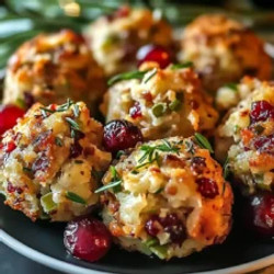 Cranberry Turkey Balls