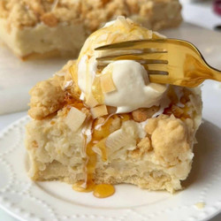 Coconut Cream Crumb Bars
