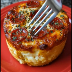 Sugar-free Air Fryer Cottage Cheese Pizza Bowl