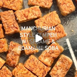 Manchurian-style Tempeh With Sesame Soba &amp; Edamame