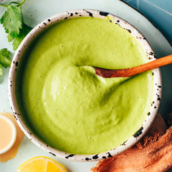 Herby Green Tahini Sauce (5 Minutes!)