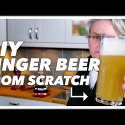 Naturally Carbonated Ginger Beer At Home
