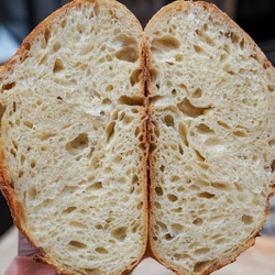 Overnight Sourdough Artisan Bread Recipe