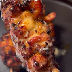 Lemon Pepper Chicken Skewers