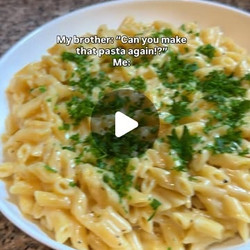 One-pot Creamy Lemon Parmesan Pennettine Pasta