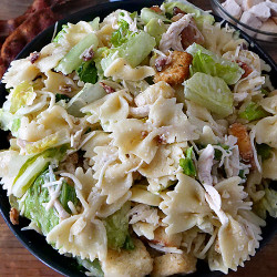 Chicken Caesar Pasta Salad