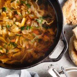 Chorizo Cabbage Soup Recipe