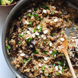 Chinese Rice With Beef