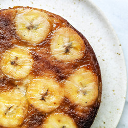 Caramelized Banana Upside Down Cake (aip &amp; Vegan) | The Open Cookbook