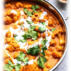 Chickpea and Cauliflower Curry (VG)