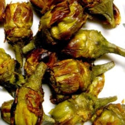 Super-easy, Pan-roasted Baby Artichokes