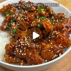Korean Popcorn Chicken