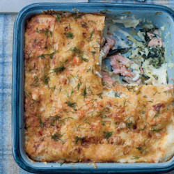 Tom Kitchin's Smoked Salmon &amp; Spinach Lasagne