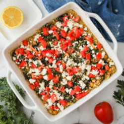 Mediterranean Quinoa Bake