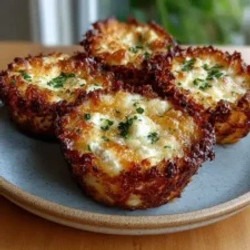 Cottage Cheese Onion Ring Melt Cups — Zero-flour Crisp Edge