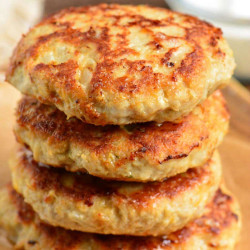 Cheddar Ranch Chicken Burgers Recipe