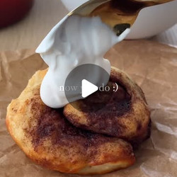 Single-serve Cinnamon Roll (high-protein And Low Sugar)