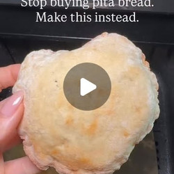 2-ingredient Air Fryer Pita Pockets