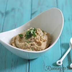 Homemade White Refried Beans