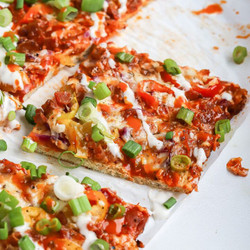 Buffalo Chicken Crust Pizza
