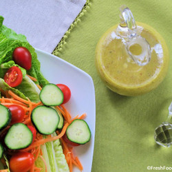 Roasted Garlic Parmesan Dressing - Nutrition By Laura