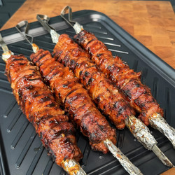 Sweet Heat Pork Skewers