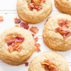 Bourbon Bacon Brown Sugar Cookies