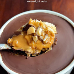 Snickers Overnight Oats