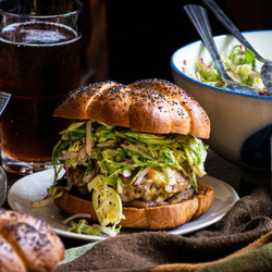 Pork Gouda Burger