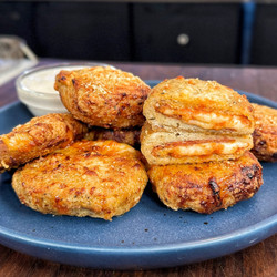Air Fryer Pizza Chicken Nuggets