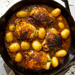 Cajun Baked Chicken Thighs Recipe