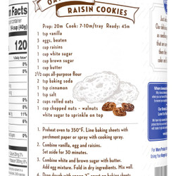 Oatmeal Raisin Cookies