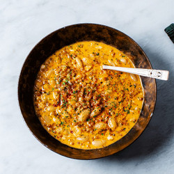 15-minute Smoky Brothy Beans