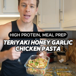 Teriyaki Honey Garlic Chicken Pasta