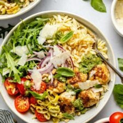 Chicken Pesto Meatballs